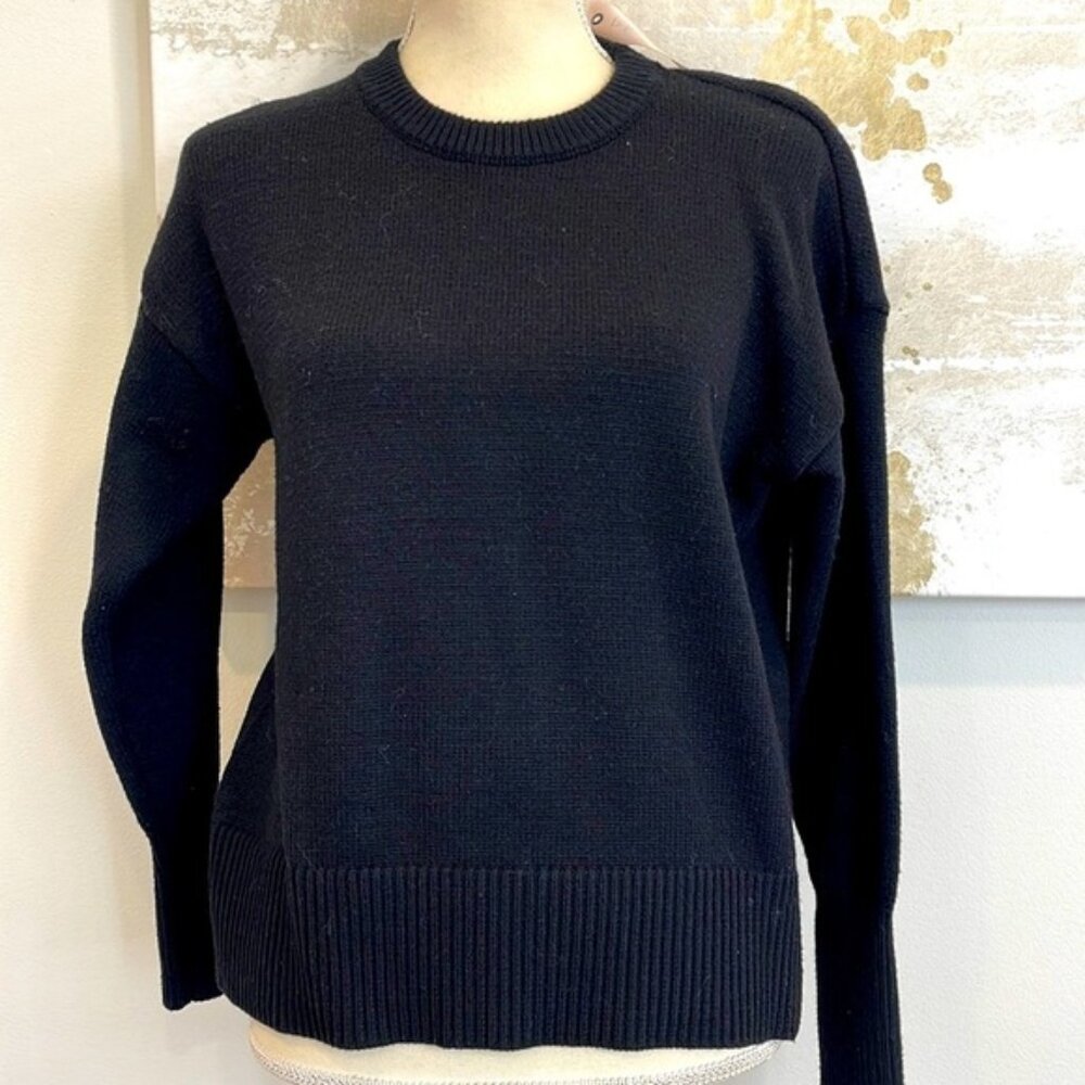 Philosophy Basic Black Sweater size Medium (NWT) - image 1